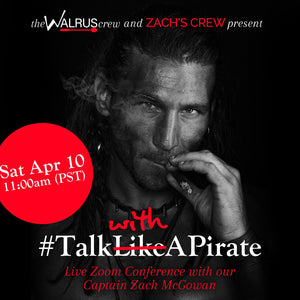 Talk with a pirate - online meeting with Zach McGowan