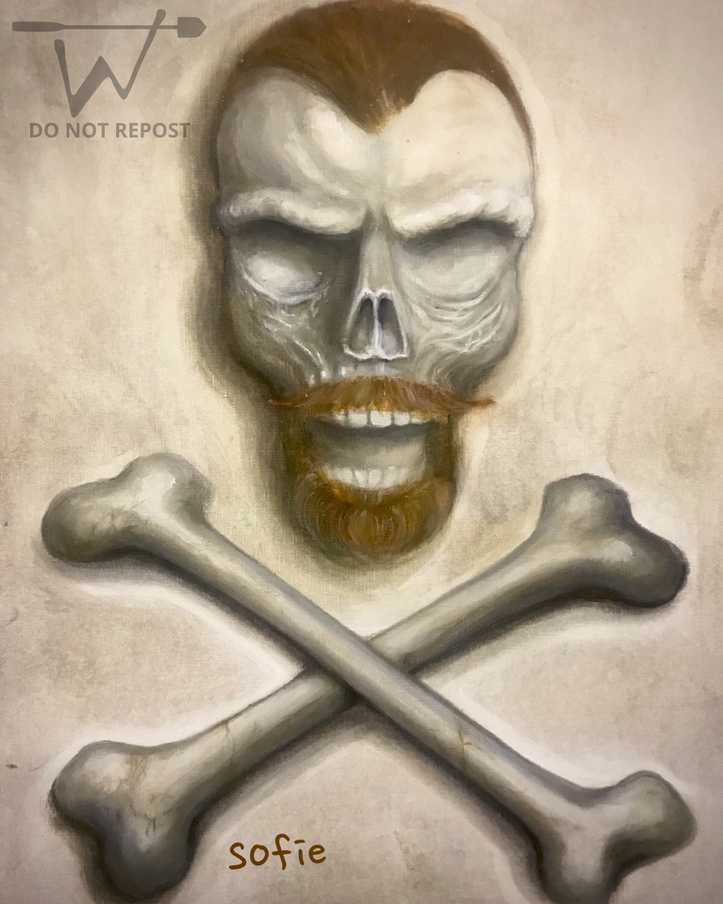 Skull of captain